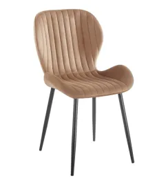 krzeslo-k1-fx-velvet-cappuccino-na-czarnych-metalowych-nogach