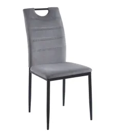 krzeslo-k13-fx-velvet-szare-na-czarnych-metalowych-nogach