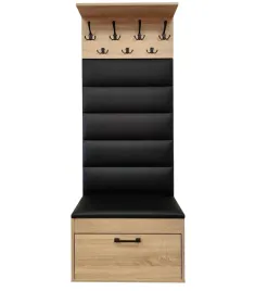 szafka-na-buty-z-wieszakiem-70x30du-panel5-sonoma-polkowieszak