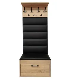 szafka-na-buty-z-wieszakiem-70x36du-panel5-sonoma-polkowieszak