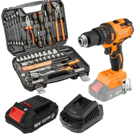 neo-tools-zestaw-narzedzi-56el-wiertarko-wkretarka-akumulator-ladowarka