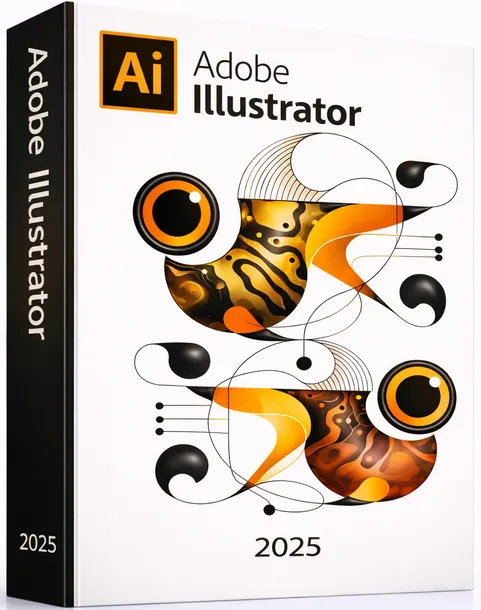 ADOBE ILLUSTRATOR 2025 WIN BOX / Licencja Bezterminowa Dożywotnia