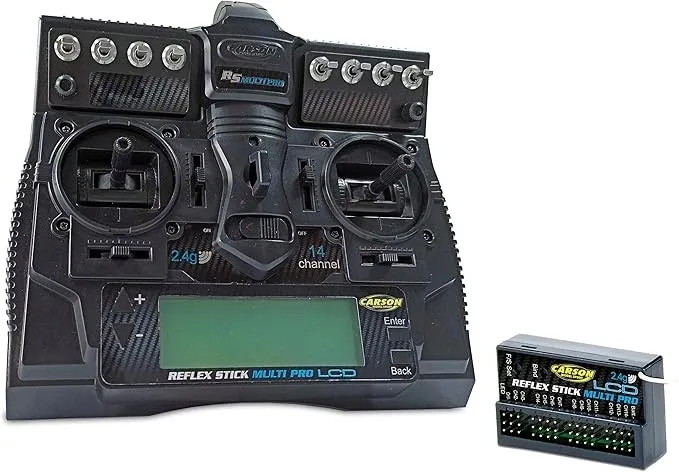 carson-fs-reflex-stick-multi-pro-lcd-24ghz-pilot-rc-14-kanalowy-stan-opakowania-oryginalne