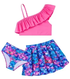 dziewczecy-trzyczesciowy-zestaw-bikini-tankini-stroj-kapielowy-rozowy