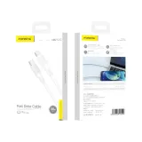 foneng-kabel-x80-usb-c-usb-c-pd-100w-1m-bialy