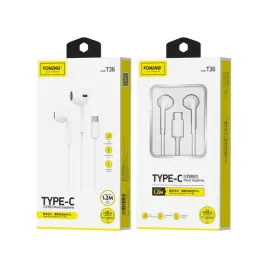 foneng-sluchawki-przewodowe-t36-usb-c-z-mikrofonem-1-2m-bialy
