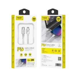 foneng-kabel-x31-usb-c-lightning-pd-20w-2m-bialy