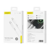 foneng-kabel-x75-usb-c-lightning-pd-27w-1m-bialy