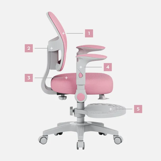 fotel-obrotowy-junior-5-0-pink-stan-nowy