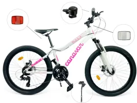 rower-na-komunie-bialy-hamulce-tarczowe-amortyzowany-kola-24-na-shimano