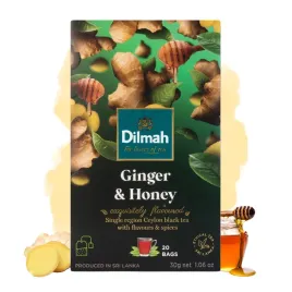 herbata-czarna-dilmah-ginger-and-honey-20-tb