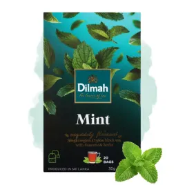 herbata-czarna-dilmah-mint-mieta-20-torebek