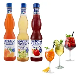 syrop-do-drinkow-pomarancza-truskawka-kwiat-czarnego-bzu-fabbri-560ml