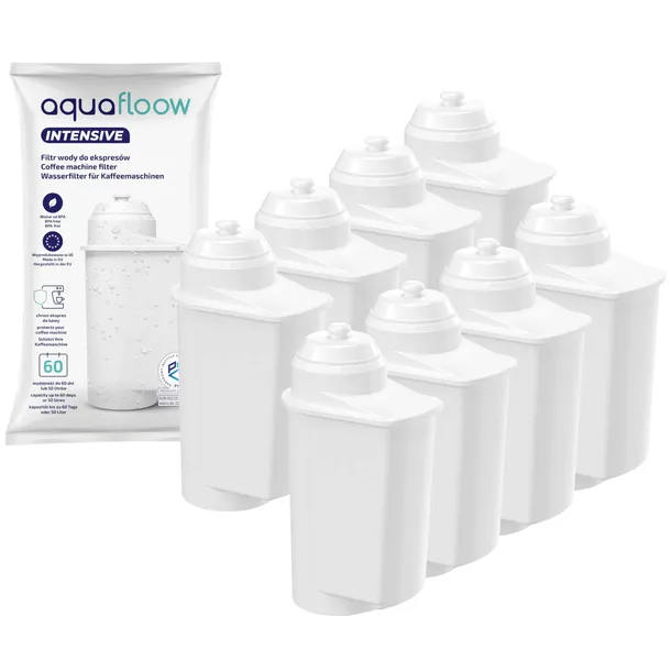 8x Filtr Wkład AquaFloow Intensive AF do Ekspresu SIEMENS EQ 3 EQ 5 EQ 6/9