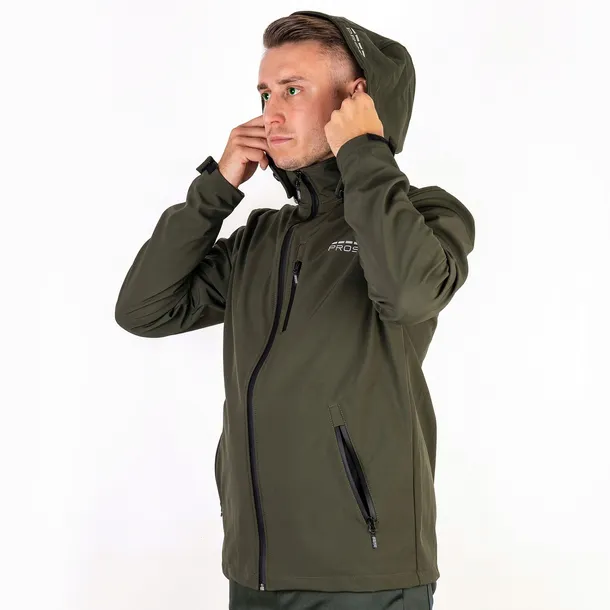 SPORTPROS Kurtka SOFTSHELL przeciwdeszczowa MĘSKA wodoodporność 10 000mm M