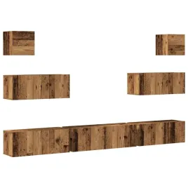 7-cz-zestaw-szafek-tv-stare-drewno-material-drewnopochodny