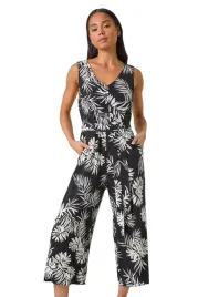 petite-czarny-kombinezon-z-nadrukiem-w-drobne-liscie-rozmiar-l-xl