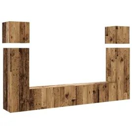 8-cz-zestaw-szafek-tv-stare-drewno-material-drewnopochodny