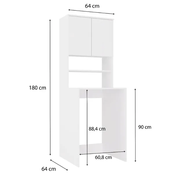 szafka-nad-pralke-pola-multi-biel-stan-nowy-wysokosc-mebla-180-cm