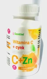 witamina-c-cynk-60-tabletek-santini