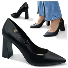 czolenka-damskie-na-slupku-8cm-39-wsuwane-polbuty-eleganckie-czarne-vinceza