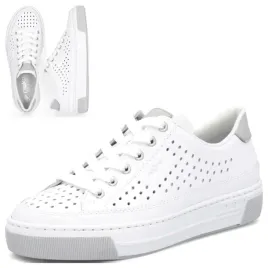 polbuty-damskie-skorzane-39-rieker-biale-sneakersy-sportowe-azurowe-letnie