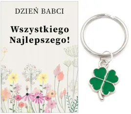 brelok-breloczek-koniczyna-dzien-babci-walentynki-matura-dzien-kobiet