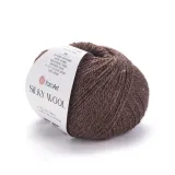 yarnart-silky-wool-336-czekoladowy