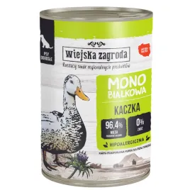 wiejska-zagroda-mokra-karma-mono-dla-psa-kaczka-400g