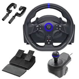kierownica-gameingowa-ps5-pc-z-pedalami-ergonomiczny-uchwyt-skrzynia-biegow