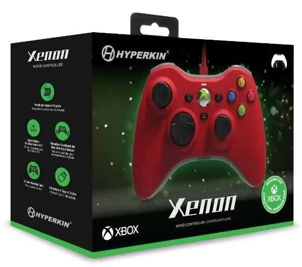 hyperkin-xenon-pad-przewodowy-do-xbox-windows-red-kompatybilne-platformy-pc-xbox-series-xbox-one