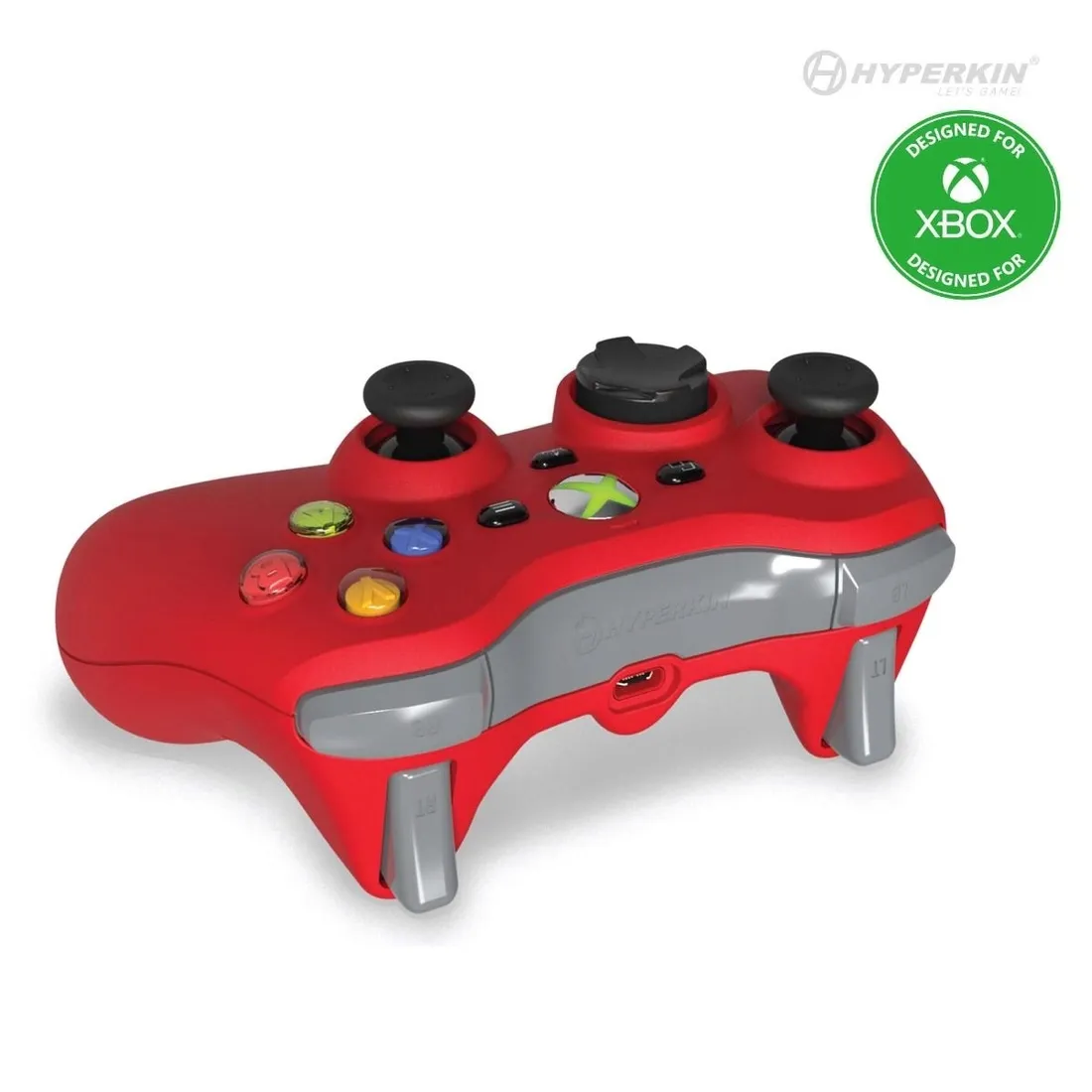 hyperkin-xenon-pad-przewodowy-do-xbox-windows-red-stan-nowy