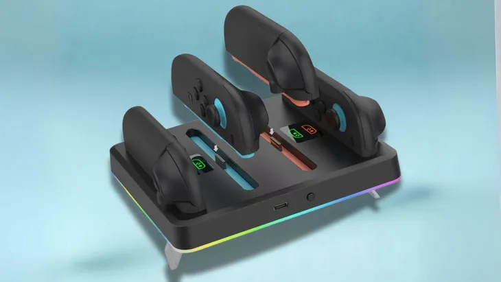 stacja-ladujaca-rgb-do-nintendo-switch-2-dobe-do-joy-conow-stan-opakowania-oryginalne-kod-producenta-tns-3610