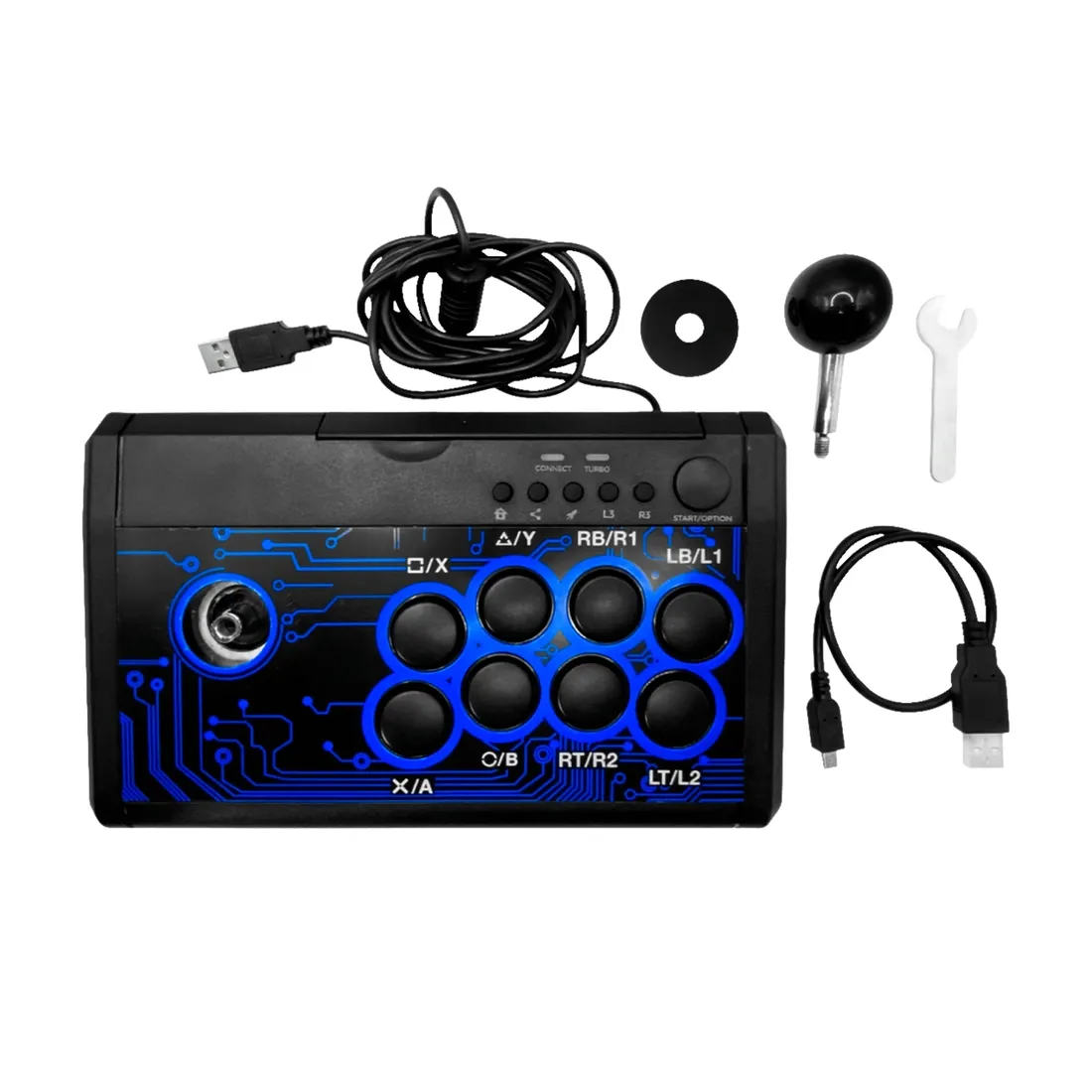 arcade-stick-ps4-xbox-nintendo-switch-pc-i-android-kontroler-do-gier-stan-nowy