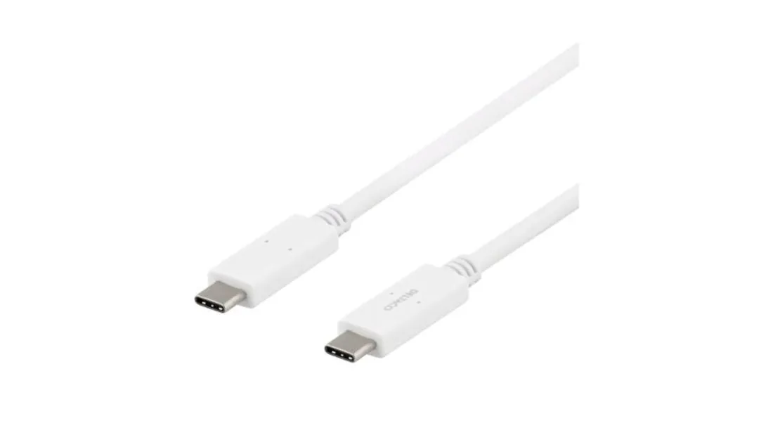 kabel-deltaco-usb-c-5gbit-s-5a-1m-bialy