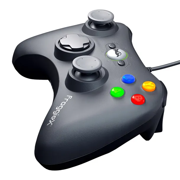 pad-przewodowy-froggiex-do-xbox-360-i-pc-dualshock-kontroler-usb-2m-kolor-czarny