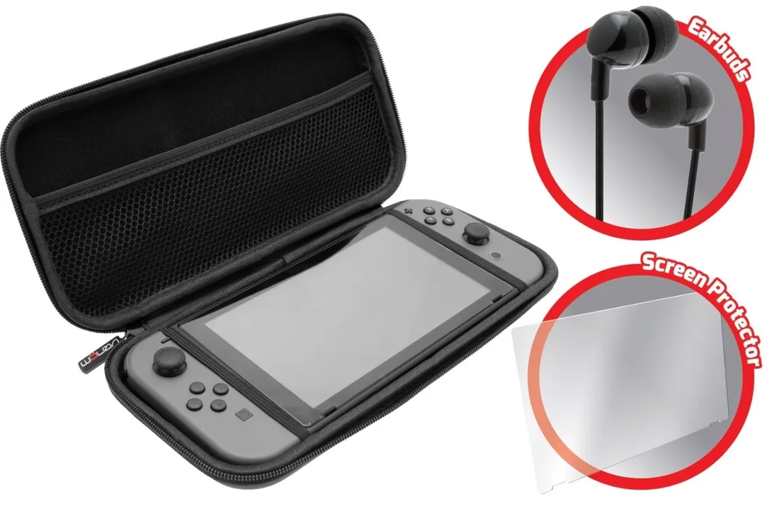 nintendo-switch-etui-case-szklo-sluchawki-stan-nowy