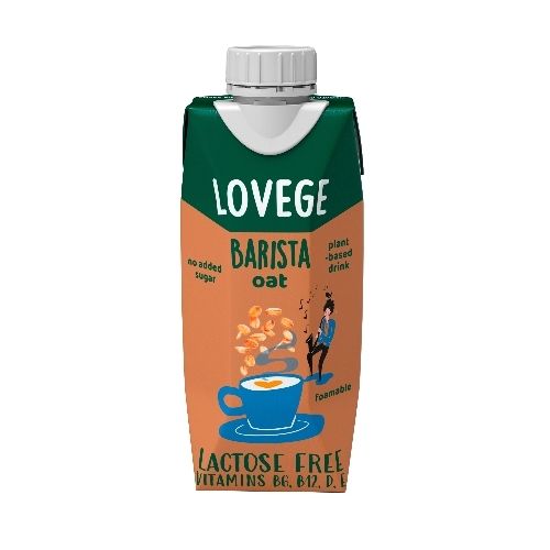Napój Lovege Owsiany Dla Baristów Bez Dodatku Cukru 0,33l