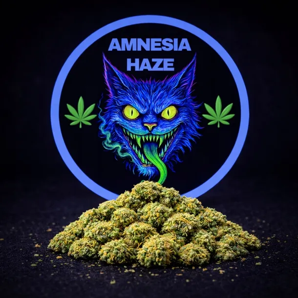 Susz CBD Amnesia Haze 22,3% 30G Susz Konopny Premium Aromat Ziemisty+GRATIS