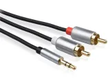 kabel-jack-3-5mm-2rca-1m-krugermatz-basic-km1218-zlacza-minijack-35-mm-2x-rca-cinch