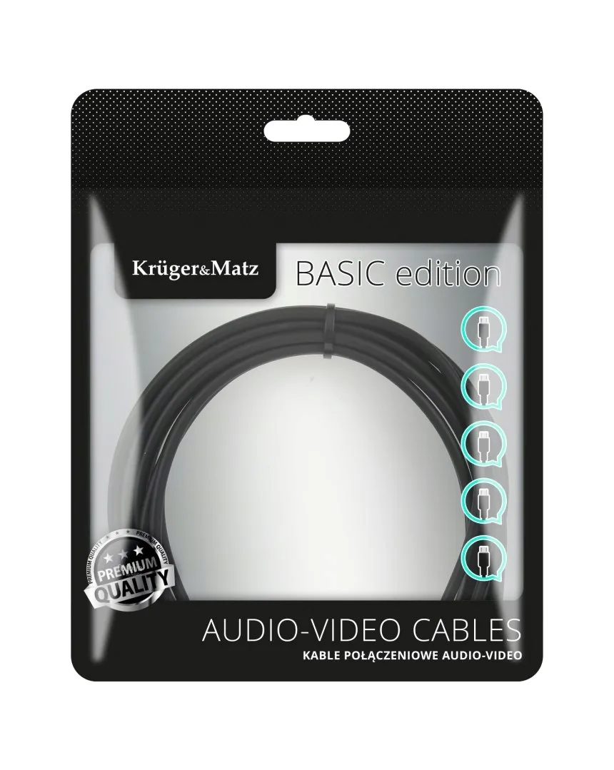 kabel-jack-3-5-wt-pr-wt-kat-1m-kruger-matz-km1232-stan-nowy