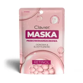 clavier-maska-do-twarzy-w-placie-przeciwzmarszczkowa-25ml-z-retinolem