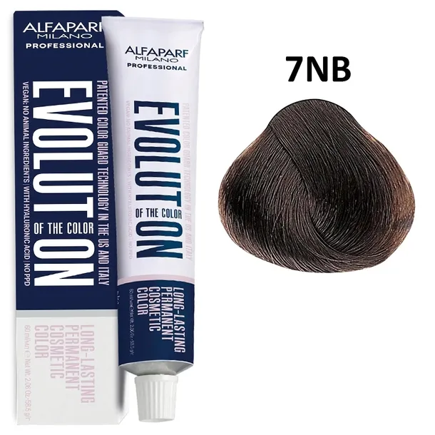 ALFAPARF EVOLUTION OF THE COLOR PROFESJONALNA FARBA DO WŁOSÓW 7NB 60ML
