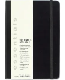 notatnik-ess-a5-czarny-kropki-peter-pauper-press