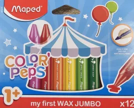 kredki-swiecowe-wax-jumbo-color-peps-12-kolorow