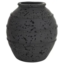 wazon-ceramiczny-czarny-stylowa-dekoracja-styl-loft-industrialny-nowoczesny