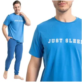 pizama-meska-klasyczna-dlugie-spodnie-koszulka-z-krotkim-rekawem-moraj-xxl