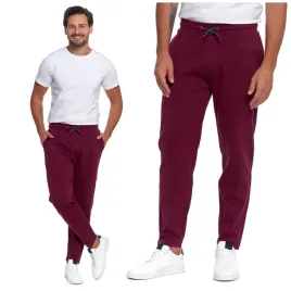 dresowe-spodnie-meskie-klasyczne-gladkie-bordowe-z-kieszeniami-moraj-l