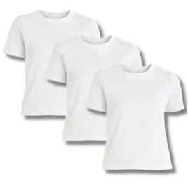 gladki-t-shirt-damski-bawelniany-koszulka-krotki-rekaw-bluzka-moraj-3-pak-l