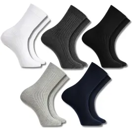 skarpety-meskie-z-prazkiem-wysokie-skarpetki-bawelniane-moraj-5-par-39-42